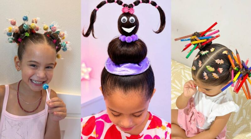 Alternativas criativas para o estilo de cabelo maluco sem uso de tintas